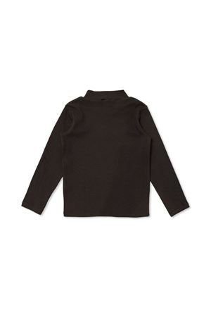 T-shirt in cotone nero MINI RODINI KIDS | 2472012899BLACK